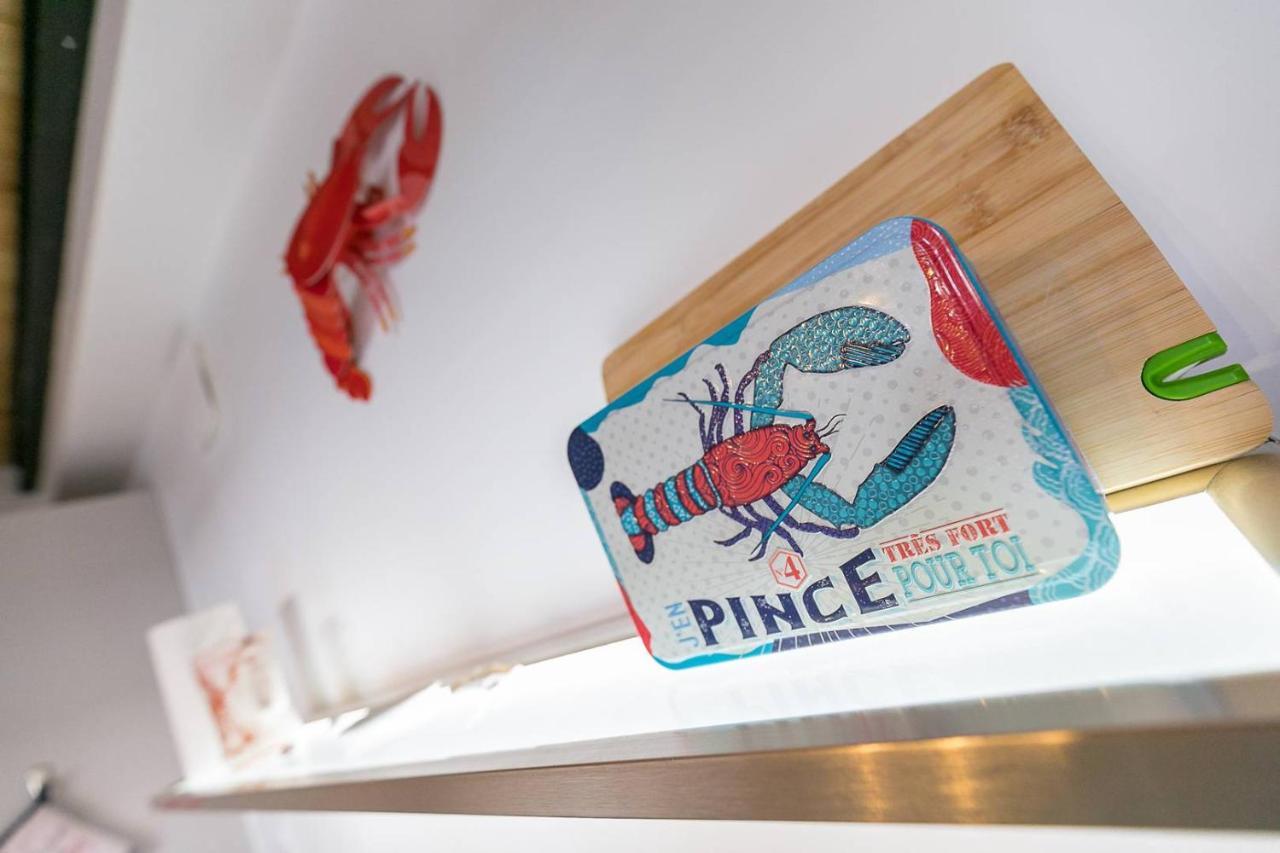 Le Corbeau Et Le Homard, Un Vrai Havre De Paix Apartment Dijon Luaran gambar